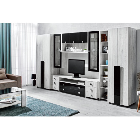 ASCOR nyíló ajtós gardrób – Modern gardróbszekrény polcokkal és akasztóval