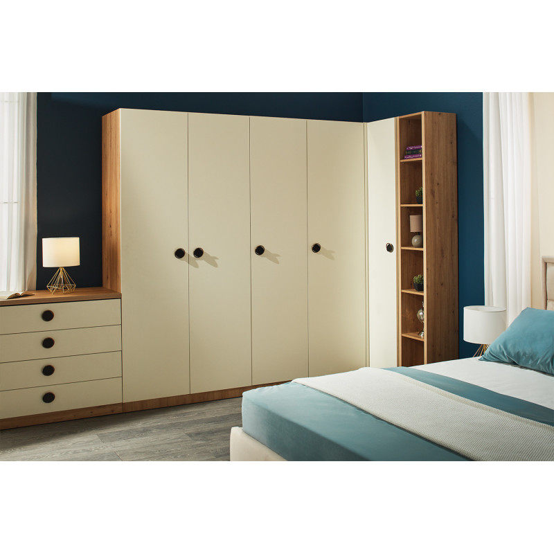 MIGO sarokszekrény – praktikus, helytakarékos ruhásszekrény