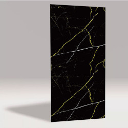 Márvány PVC Fekete arany