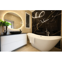 Márvány PVC Fekete arany