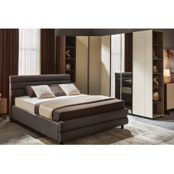 KOSMO franciaágy 160x200, 180x200, 200x200 – Modern kárpitozott ágy