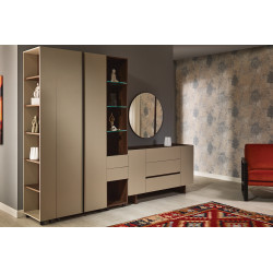 KOSMO gardrób váz rúddal 0,8 m – Moduláris akasztós szekrény