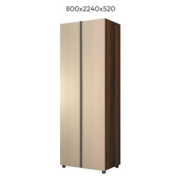 KOSMO gardrób polcokkal 0,8 m – Moduláris polcos szekrény