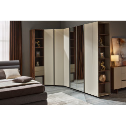 KOSMO gardrób polccal és akasztóval 0,8 m – Kombinált szekrény