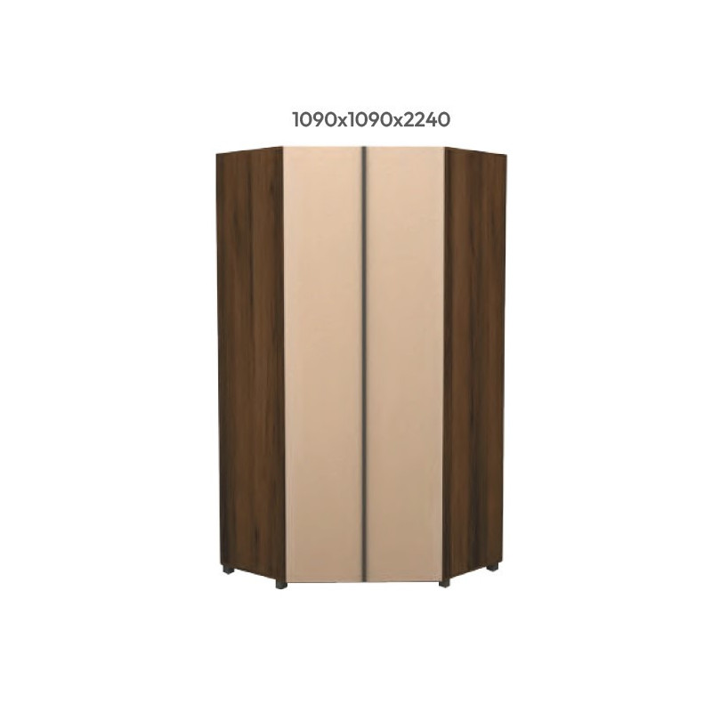 KOSMO sarok gardrób váz – Moduláris sarok szekrény