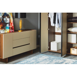 KOSMO komód – Modern fiókos és ajtós tároló