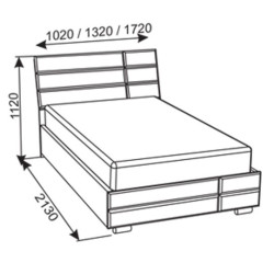 AMIGO ágy – modern ifjúsági ágy több méretben | Lakásform