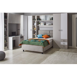 AMIGO üveges függesztett elem 1.3 m – modern vitrines polc