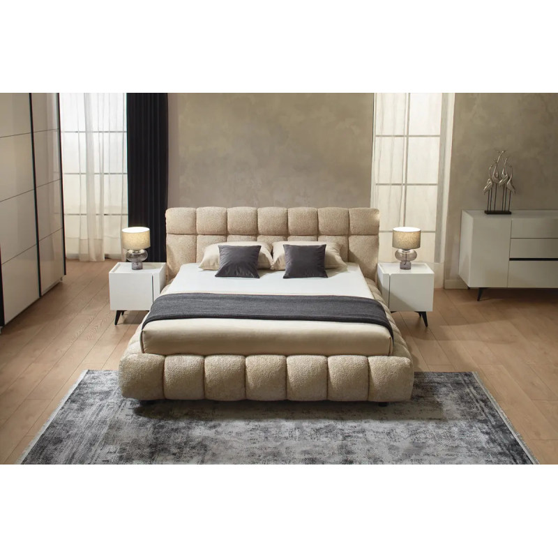 SPACE hálószoba szett fehér maxi – modern hálószoba bútor garnitúra