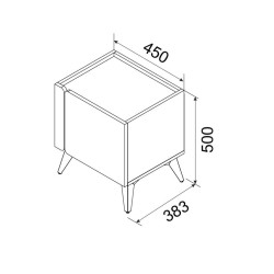 SPACE hálószoba szett szürke maxi – modern hálószoba bútor garnitúra