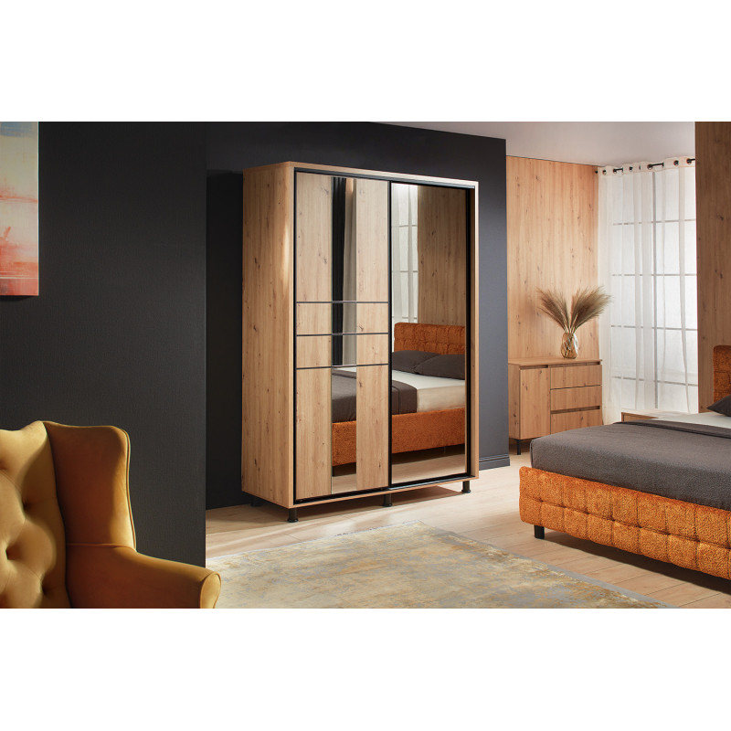 RIO gardróbszekrény – modern hálószoba szekrény