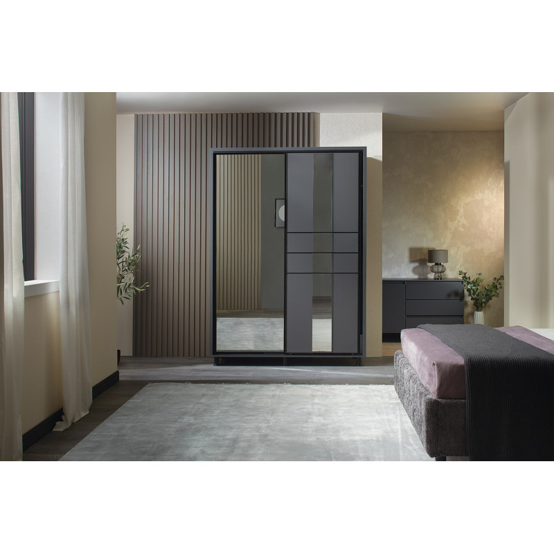 RIO gardróbszekrény – modern hálószoba szekrény