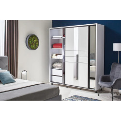 RIO gardróbszekrény – modern hálószoba szekrény