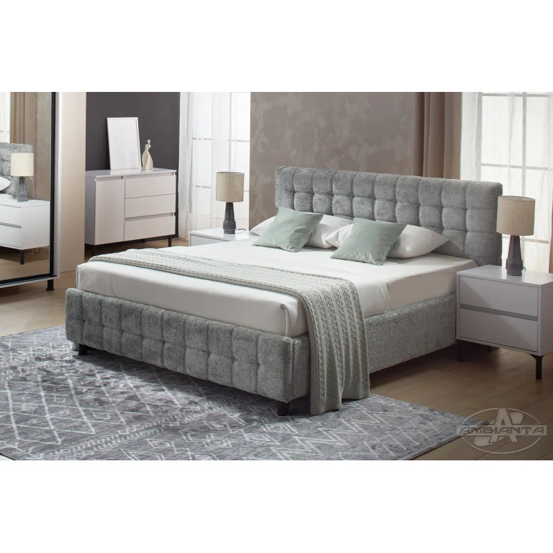 RIO franciaágy – modern, ágyneműtartós franciaágy