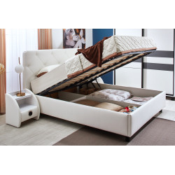 CRISTAL franciaágy – elegáns, modern hálószobabútor