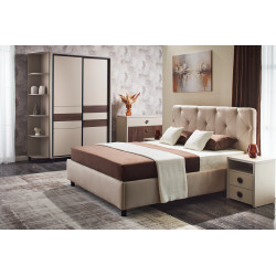 CRISTAL franciaágy – elegáns, modern hálószobabútor