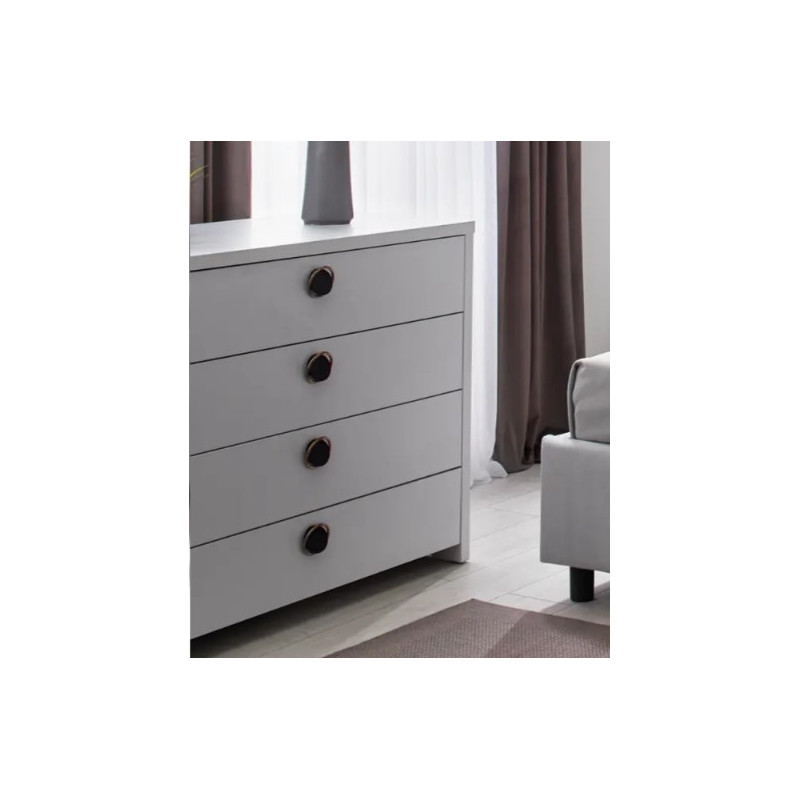 CRISTAL komód – modern fiókos komód hálószobába