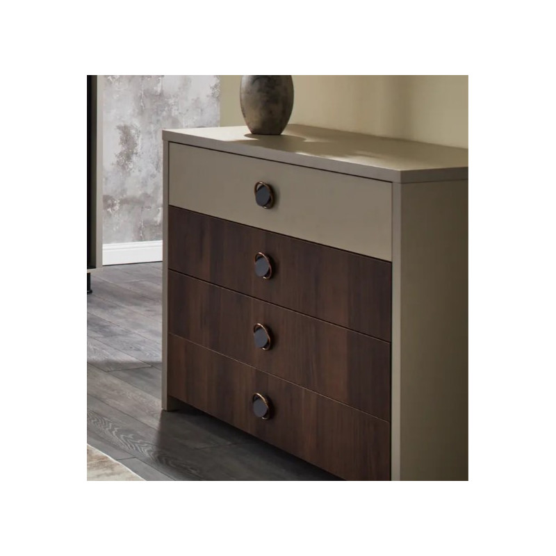 CRISTAL komód – modern fiókos komód hálószobába