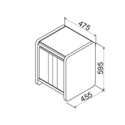 FANCY éjjeliszekrény – modern hálószoba kiegészítő