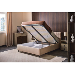 CORAL franciaágy – modern, minimalista hálószobai ágy