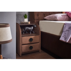 FRANKFURT éjjeliszekrény – elegáns hálószoba kiegészítő