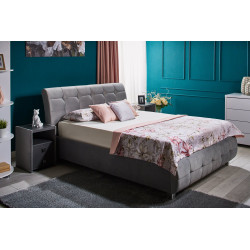 SAMBA franciaágy ágyneműtartóval – modern kárpitozott ágy