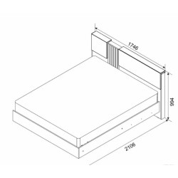 MALTA hálószoba szett – modern komplett bútorcsomag