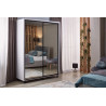 HAVANA tolóajtós gardrób tükörrel – több méretben