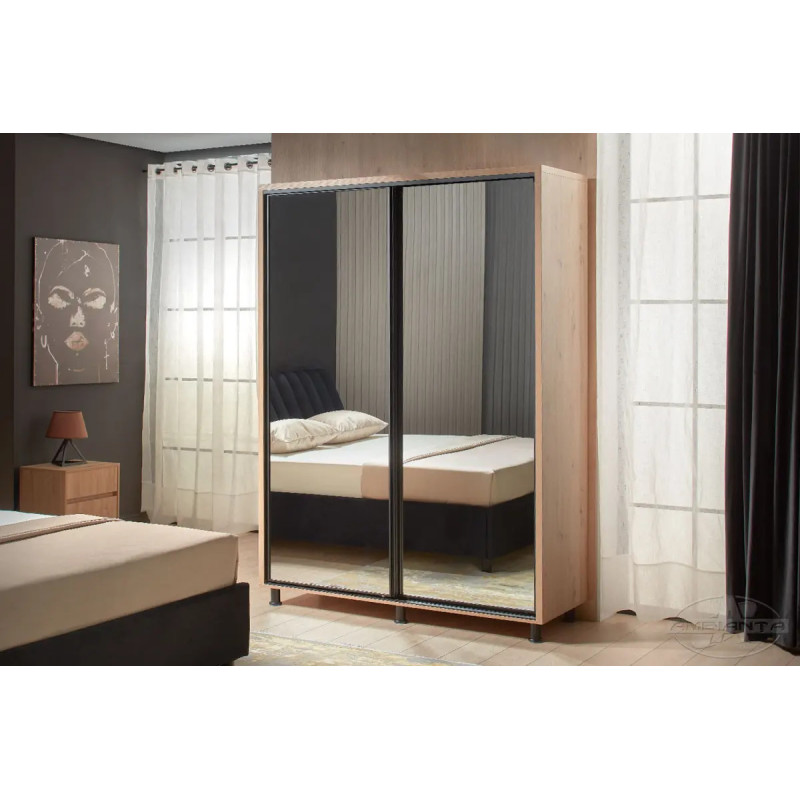 HAVANA tolóajtós gardrób tükörrel – több méretben