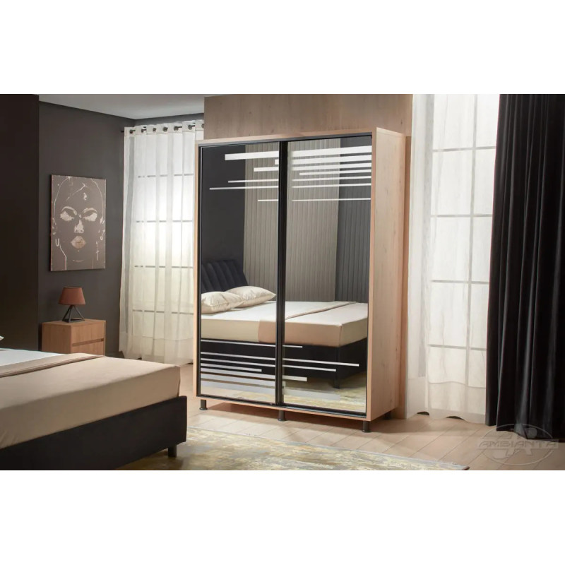 VENUS tolóajtós gardrób tükörrel több méretben