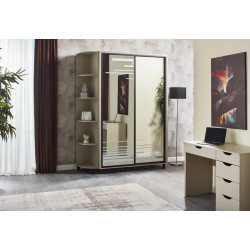 VENUS tolóajtós gardrób tükörrel több méretben