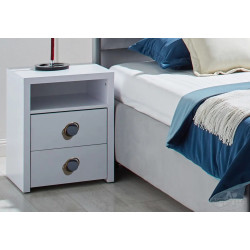 UNIVERSAL éjjeliszekrény – modern, fiókos tároló