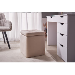 TABURET puff – tárolós ülőke több színben