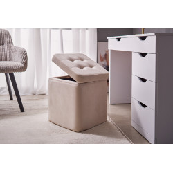 TABURET puff – tárolós ülőke több színben