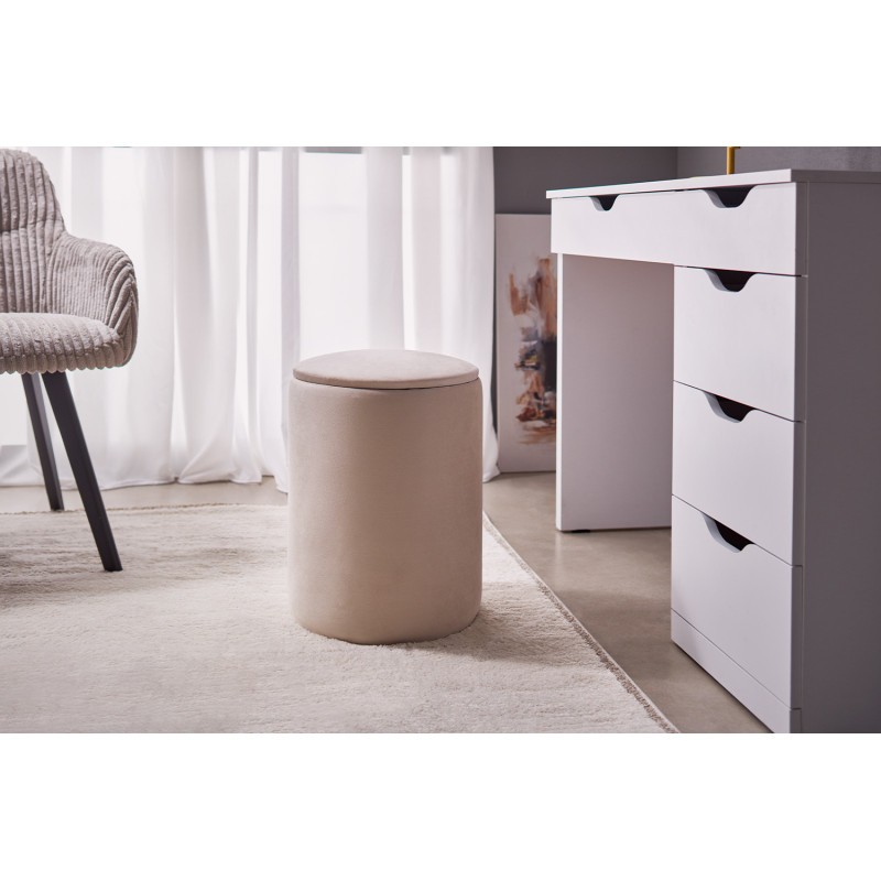 TABURET puff – tárolós ülőke több színben