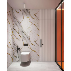 Márvány PVC Fehér arany