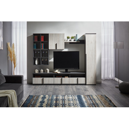 DUET TV komód 120 cm – modern nappali bútor