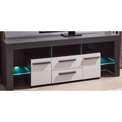 CITY TV komód LED világítással – modern nappali bútor