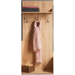 BRUNO előszobai fogas 65 cm – praktikus fali fogas