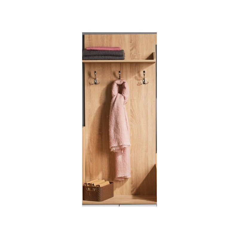 BRUNO előszobai fogas 65 cm – praktikus fali fogas