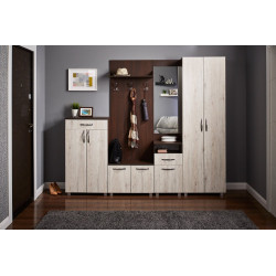 BRUNO előszobai tükör 40 cm – modern fali tükör