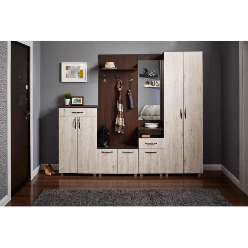 BRUNO előszobai tükör 40 cm – modern fali tükör