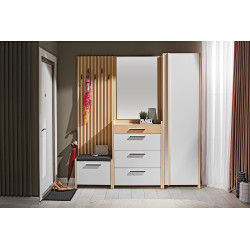 SOLARIS gardróbszekrény 60 cm – modern előszobabútor