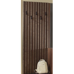 SOLARIS fogas falpanel 60 cm – modern előszoba fogas