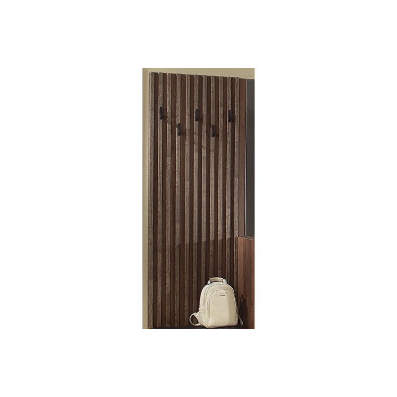 SOLARIS fogas falpanel 60 cm – modern előszoba fogas