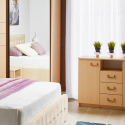 RIONA komód fiókokkal, ajtóval