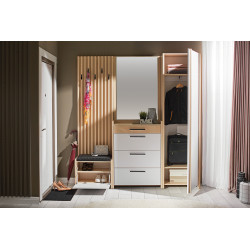 SOLARIS tükör 80 cm – modern előszoba tükör