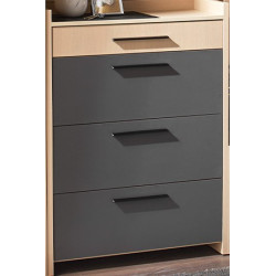 SOLARIS cipőtartó 80 cm – modern előszoba bútor