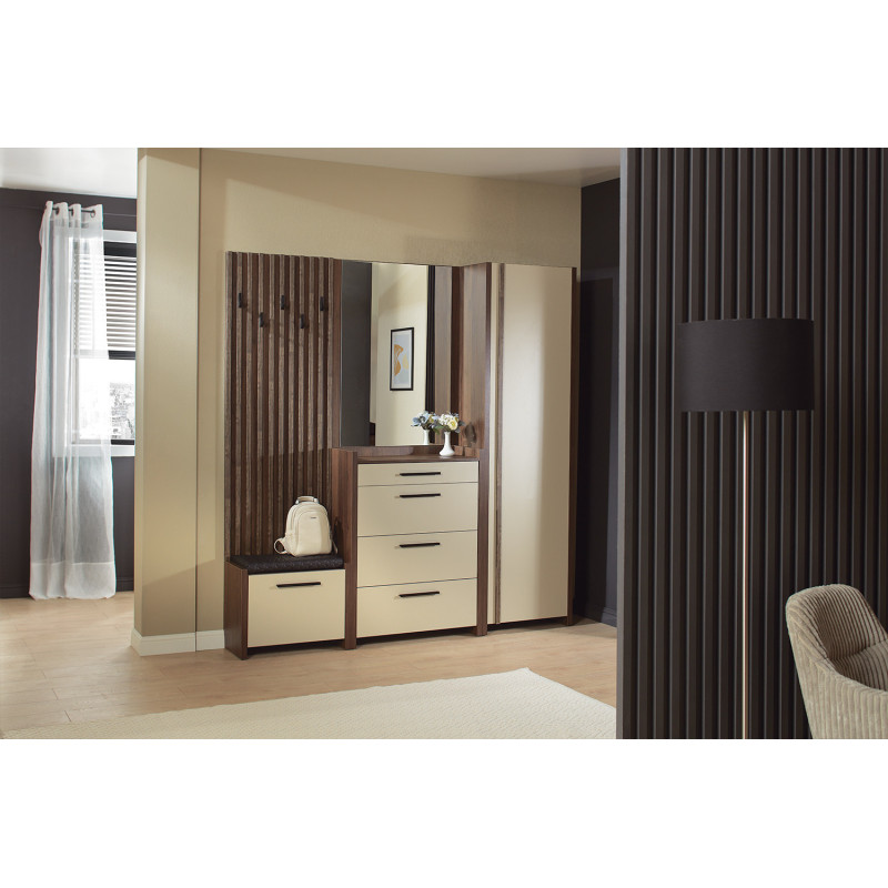 SOLARIS előszoba bútor szett – komplett modern előszoba