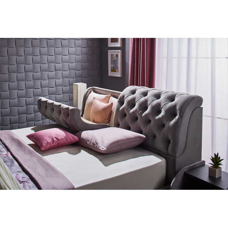 FRANT kárpitozott franciaágy